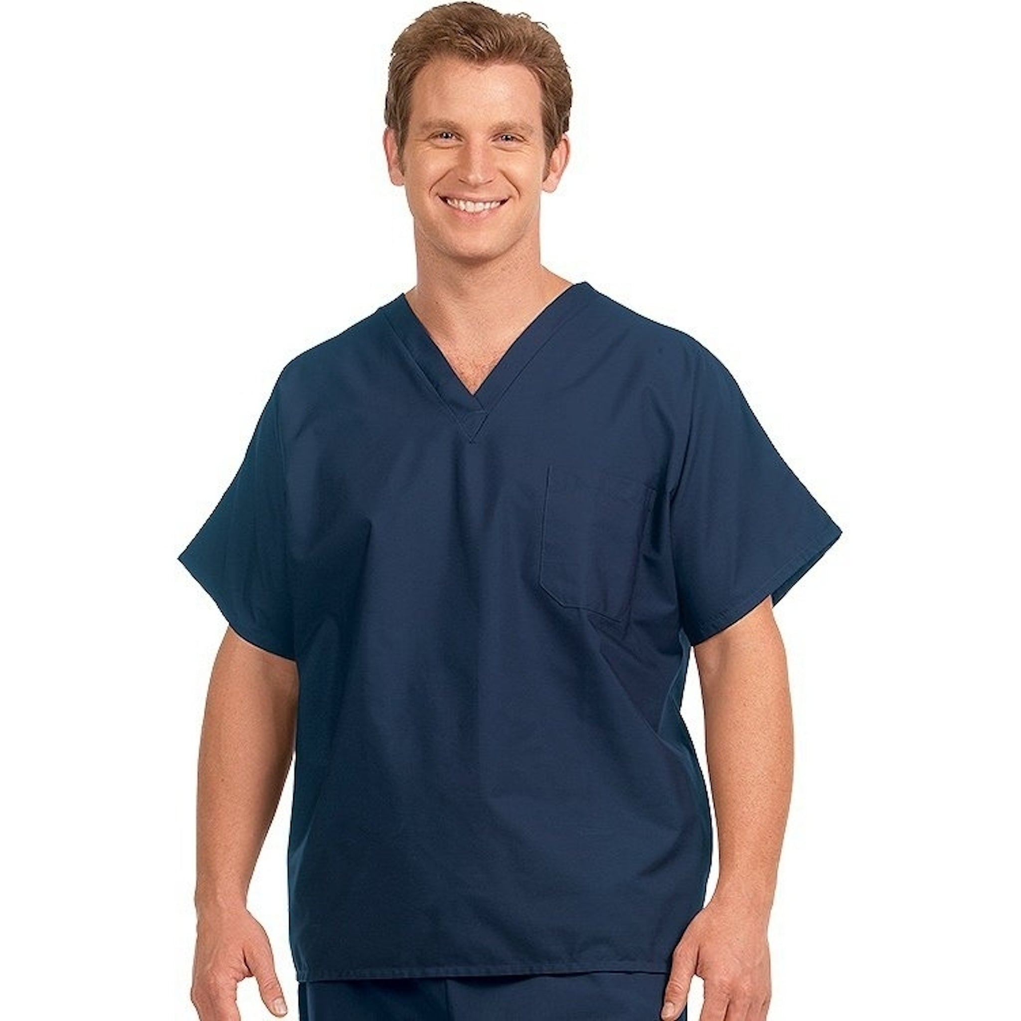 Fashion Seal Reversible Unisex Set-In Sleeve Scrub Shirt FSSUCTFBSPVR 1CT (0000)