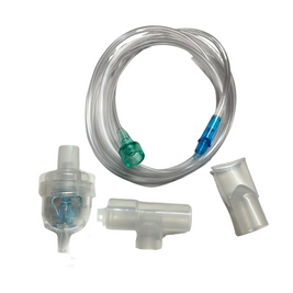 Vyaire Misty Max Nebulizer Accessory – With Tee Adapter, Mouthpiece, and 7' Oxygen Tubing, 1 Count (Expired 04/2024)