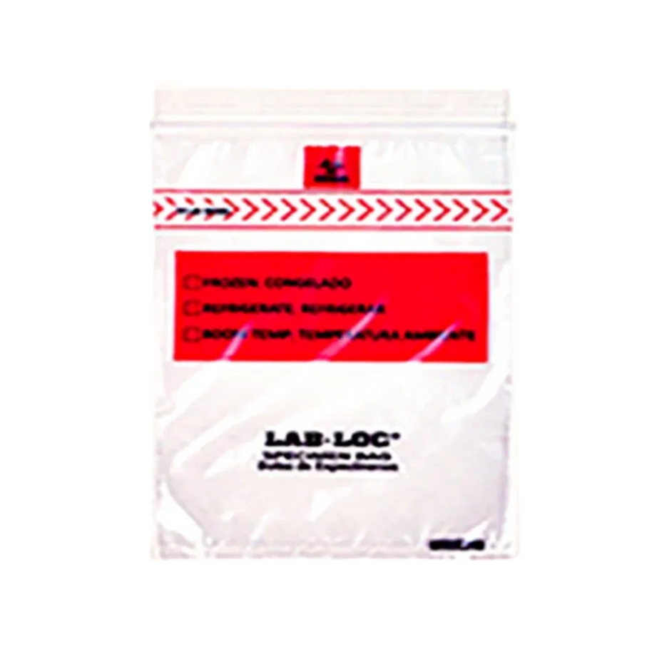 Lab-Loc Labz69B Seal-Top Specimen Bags – 6" x 9", 2 mL, 1000 Count