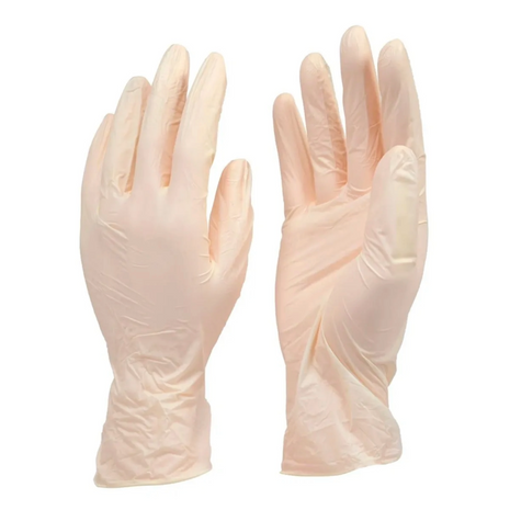 MEDICHOICE GLV4103 Powder-Free Stretch Vinyl Exam Gloves – Latex-Free, Large, 1500 Count