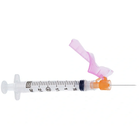 BD Eclipse 305787 Luer-Lok Syringe with Detachable Eclipse Needle – 3 mL, 25G x 1", 50 Count