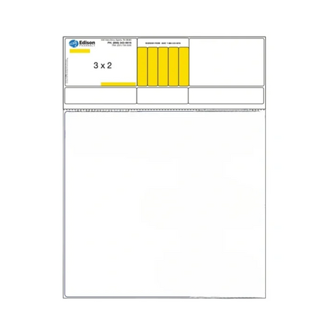 Atrium Packaging T-17454-11 Pharmacy Laser Printer Labels – 8.5" x 14", 1000 Count