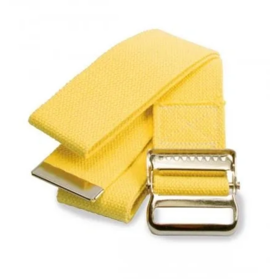 GAIT603 MediChoice Gait Belt, 2" x 60", Yellow, 10CT