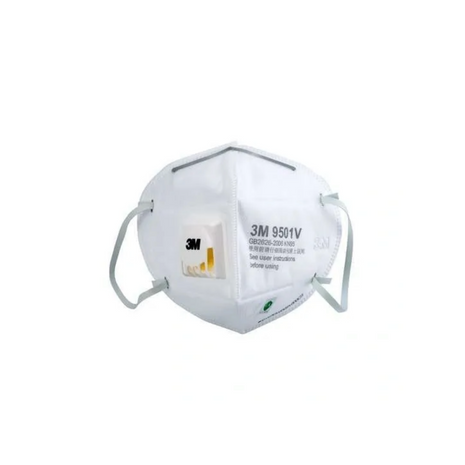 3M 9501V Particulate Respirator KN95, 25CT