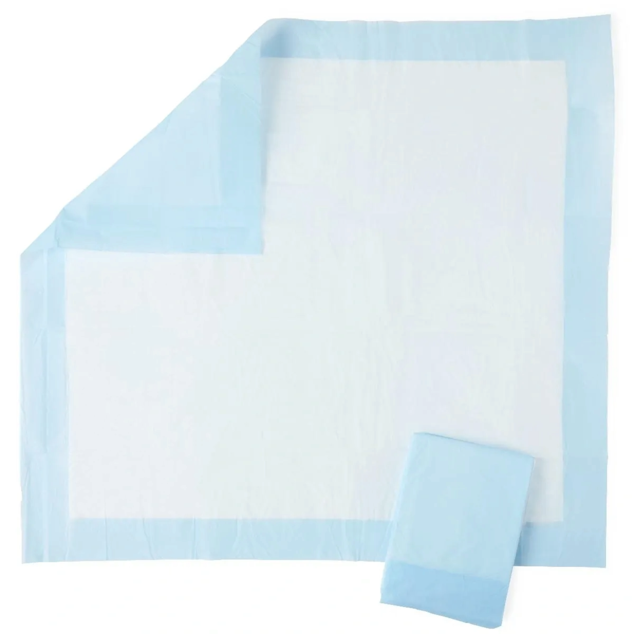 Medline MSC281225 Protection Plus Blue Disposable Underpads, 23