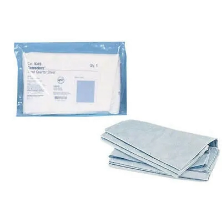 Cardinal Health 9349 Convertors General Surgery Drape Sheets and Components - Three-Quarter Drape Sheet, 52" x 76", 20/Box