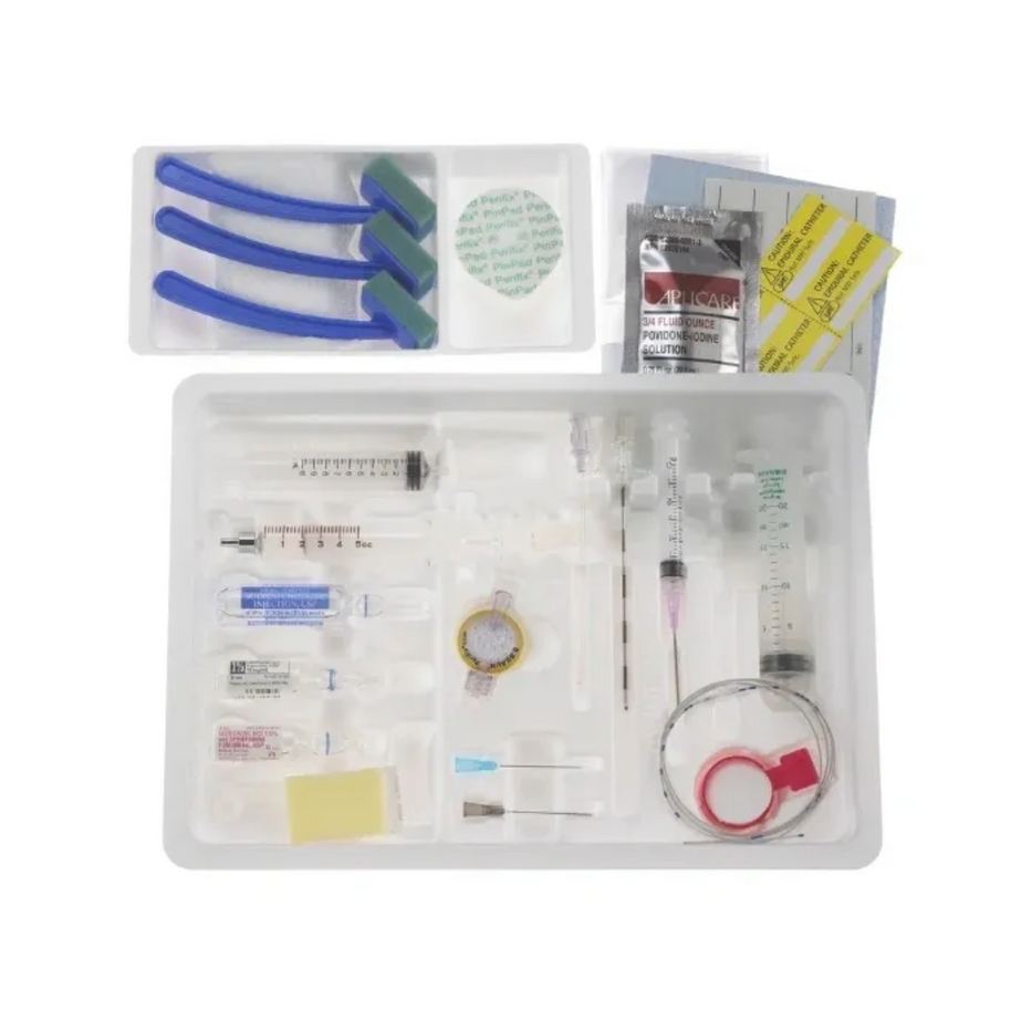 B. Braun Perifix Continuous Epidural Anesthesia Tray – 18 Ga. x 3 1/2" Tuohy Needle, 20 Ga. Closed Tip Catheter, 10/Case