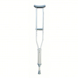 Cardinal Health Adjustable Aluminum Axillary Crutches – NovaPlus Tall (70-78”, 300 lb., 8 Count)