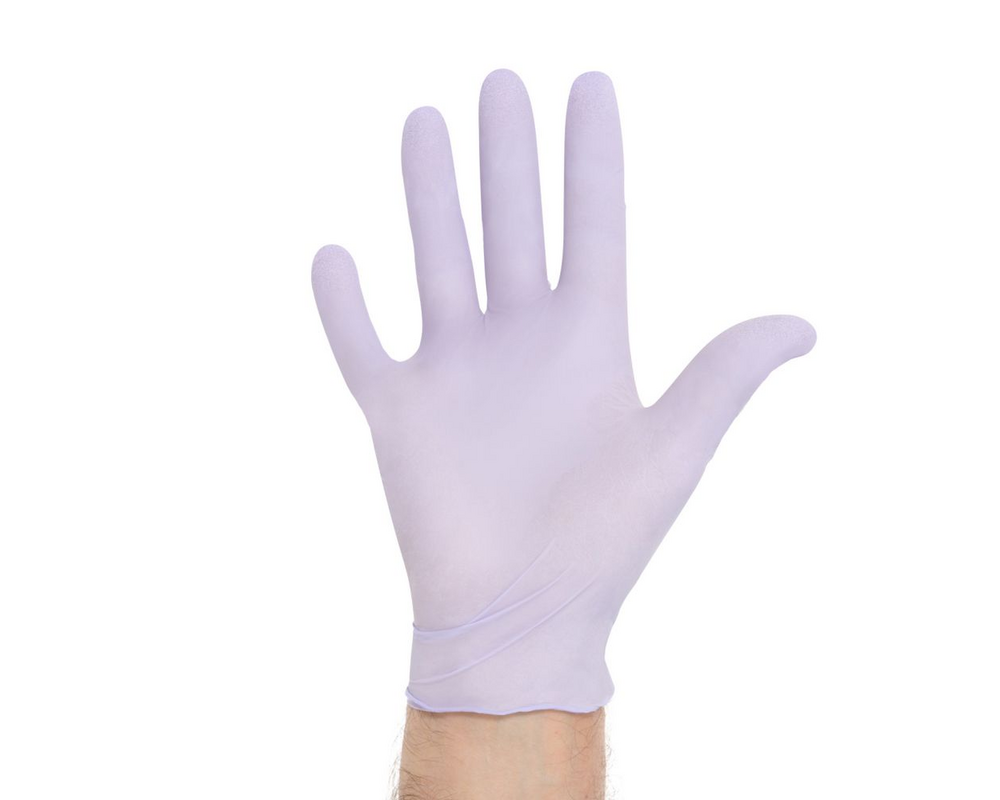 Lavender Nitrile Powder-Free Exam Gloves (REF 52817) 2500CT