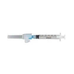 Cardinal Health 8881833310 Safety Hypodermic Syringe with Needle Magellan™ 3 mL 1 Inch 23 Gauge Sliding Safety Needle